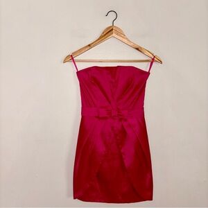 Cache Bow Tulip Mini Cocktail Dress Sz 0